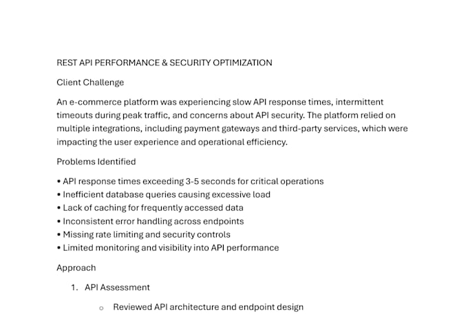 audit optimize and secure your rest apis